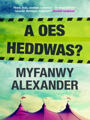 cover image of A Oes Heddwas?